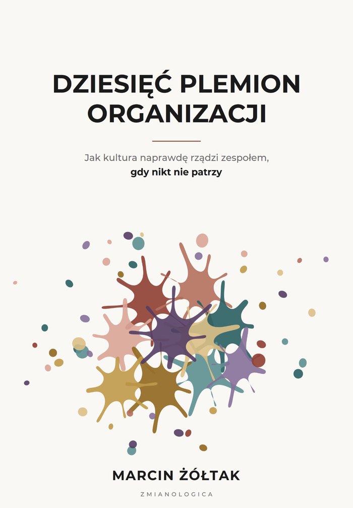 Dziesięć plemion organizacji — okładka książki